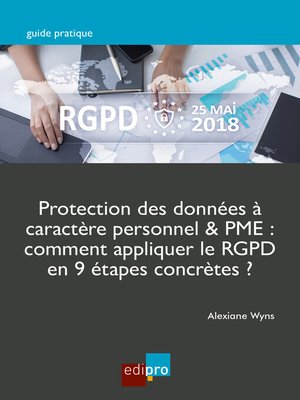 cover image of Protection des données à caractère personnel & PME